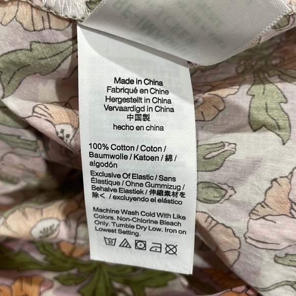 J.Crew x Liberty Art Smocked-waist mini dress in Butterfield Poppy Pattern - Picture 11 of 11